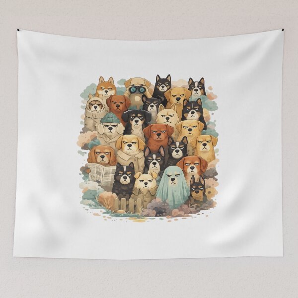 Item preview, Suspicious Dog Funny Cute Meme designed and sold by SoftSproutstu.