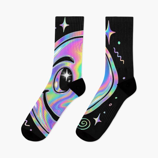Item preview, Holographic Smiley Face designed and sold by EsenciaZen.