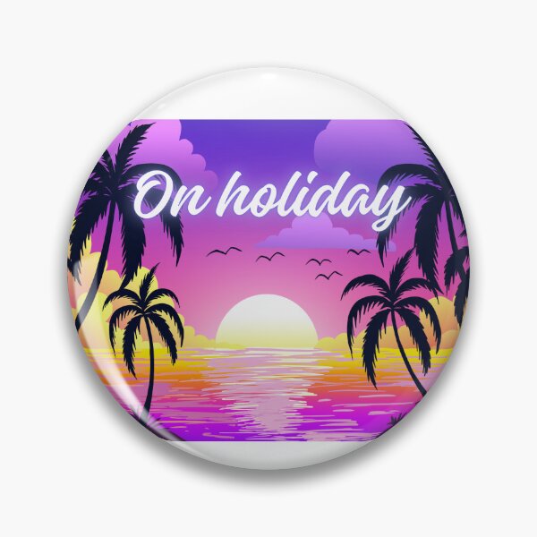 Item preview, On holiday - do not disturb your holiday vibes designed and sold by BritishDelights.