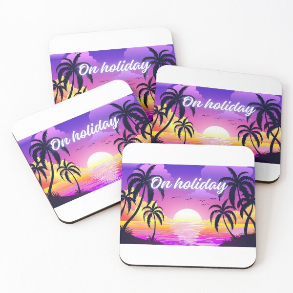 Item preview, On holiday - do not disturb your holiday vibes designed and sold by BritishDelights.