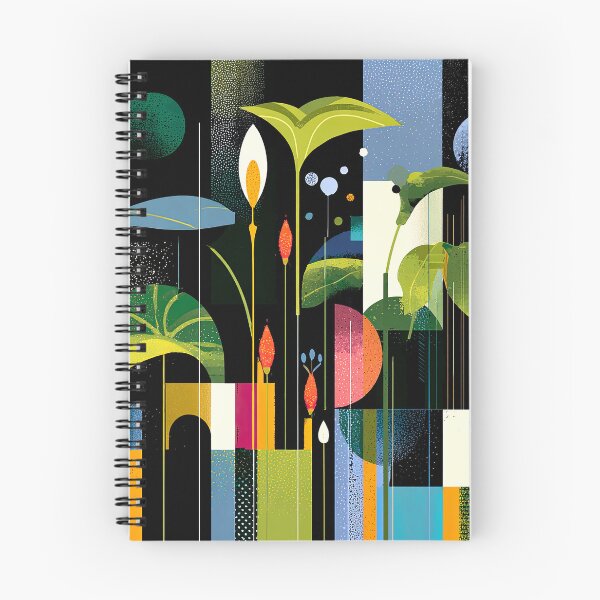 Item preview, Pop Art-Inspired Colorful Tropical Leaves Abstract Designs designed and sold by DEC02.