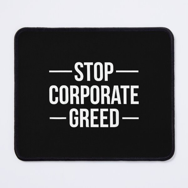 Item preview, Stop corporate greed healthcare workers designed and sold by ElaineZPink.