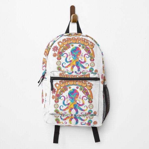 Item preview, Psychedelic Garden Octopus designed and sold by Nacho Average Designs.