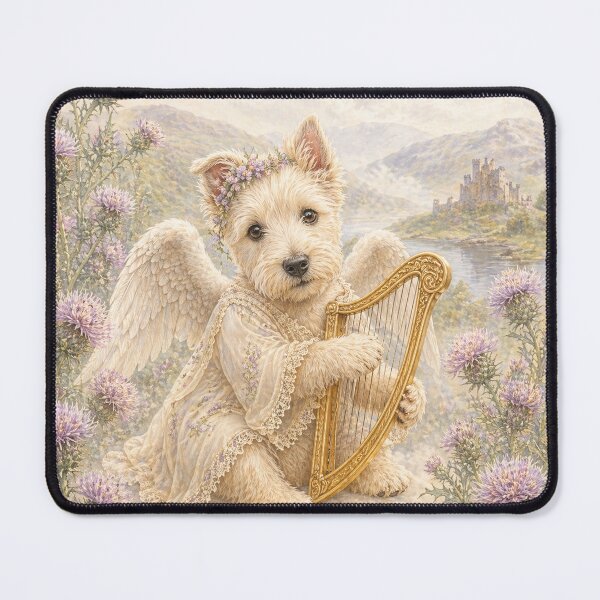 Item preview, Highland Angel Puppy - Wheaten Scottish Terrier designed and sold by CJChronicles.