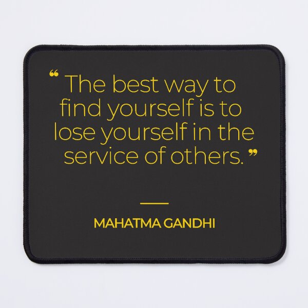 Item preview, Mahatma Gandhi Famous Quotes designed and sold by TonsPOD.