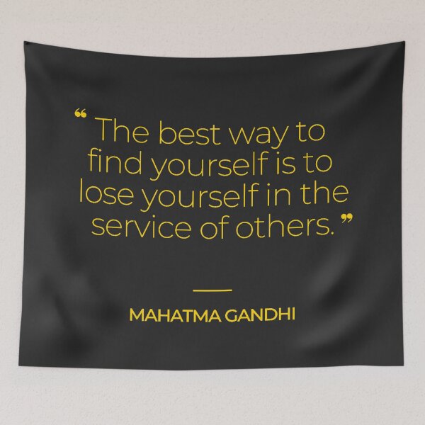 Item preview, Mahatma Gandhi Famous Quotes designed and sold by TonsPOD.