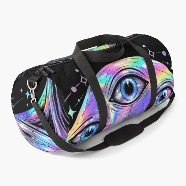 Item preview, Liquid Chrome Multi-Eyed Holographic Alien designed and sold by EsenciaZen.