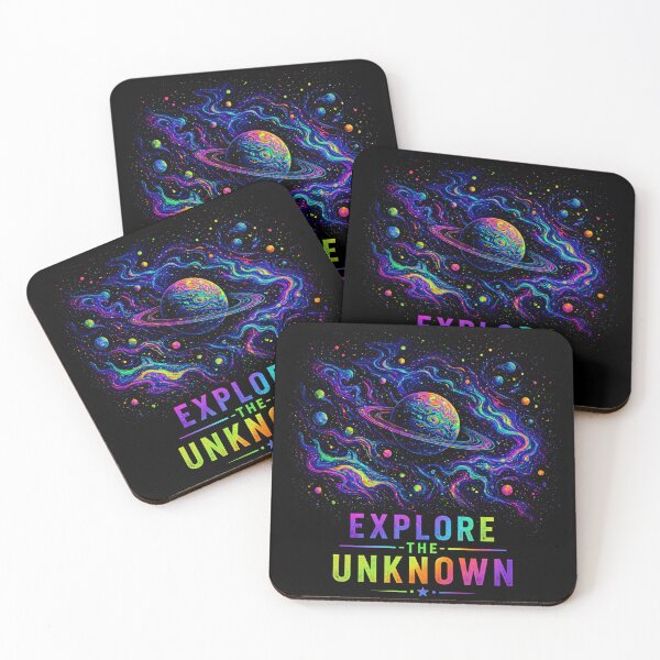 Item preview, Explore The Unknown Psychedelic Space Galaxy Design designed and sold by AbstractAuraArt.