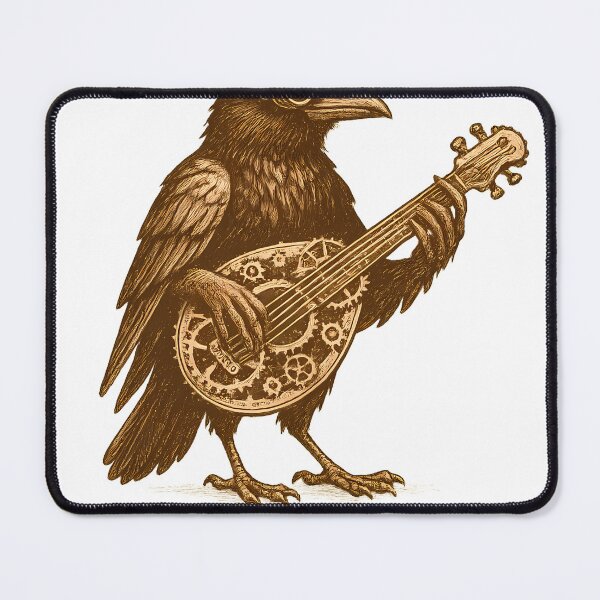 Item preview, clockwork crow designed and sold by UnhingedAttire.