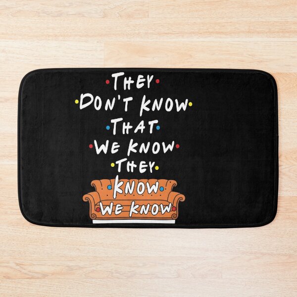 Item preview, They Don't Know We Know Quote Design designed and sold by HUTEND.