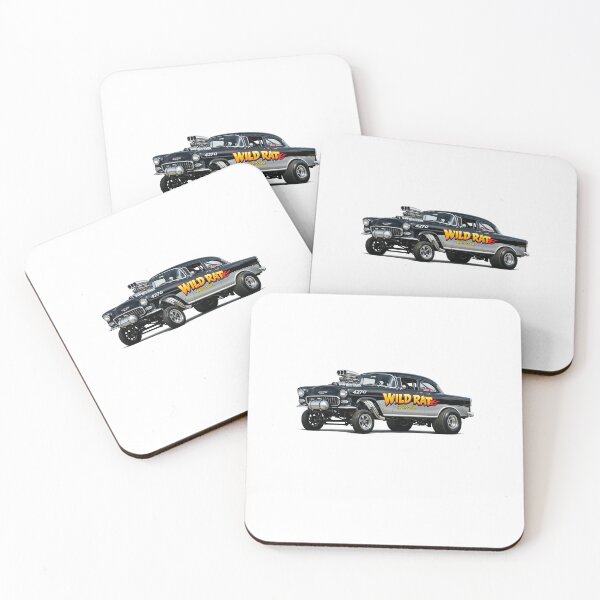 Item preview, 50s Gasser Hot Rod – Vintage Drag Racing Muscle Car Design designed and sold by Fleetwood1994.