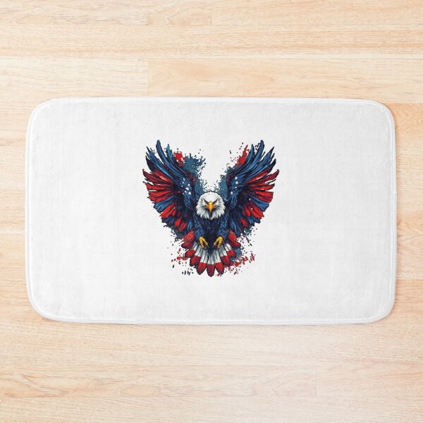 Item preview, Patriotic American Eagle Wings USA Flag – Freedom Bald Eagle Graphic T-Shirt designed and sold by Kanvasly.