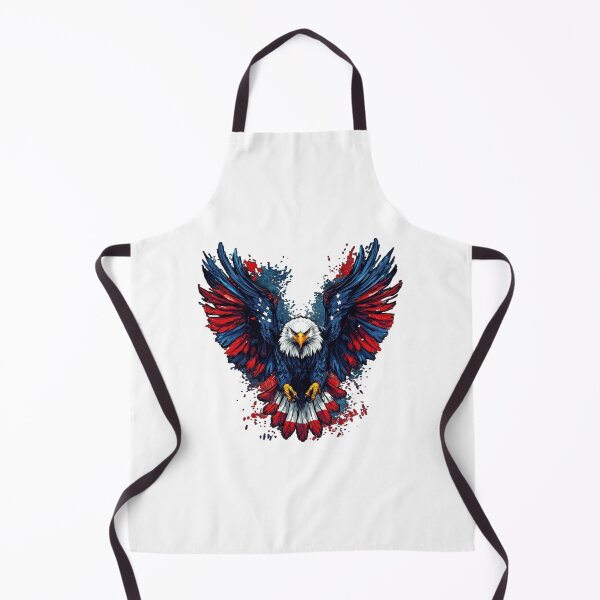 Item preview, Patriotic American Eagle Wings USA Flag – Freedom Bald Eagle Graphic T-Shirt designed and sold by Kanvasly.