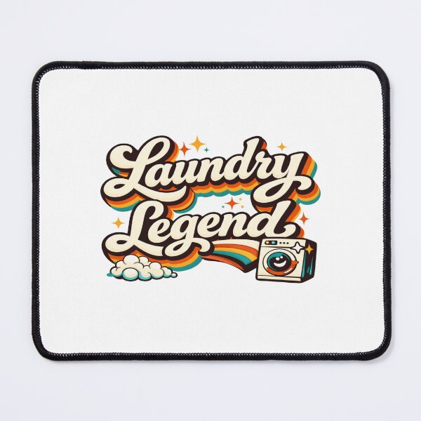 Item preview, Laundry Legend Retro Laundry Room Art • Funny Washing Machine Design • Vintage Cleaning Aesthetic designed and sold by Bright Nest Studio.