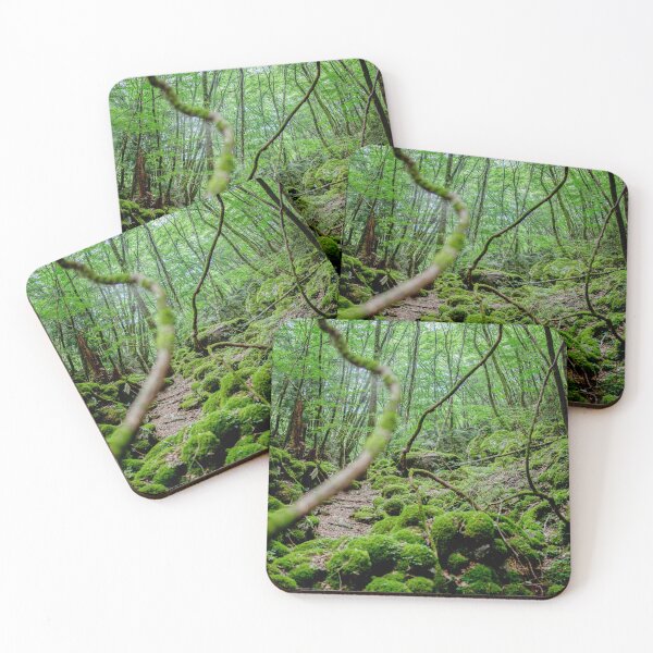 Item preview, Enchanted Moss Forest Path – Lush Green Wilderness Dreamscape designed and sold by clipboxjp.