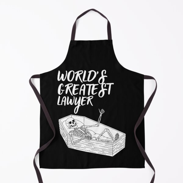 Item preview, world's greatest lawyer skeleton classic funny t-shirt designed and sold by OldSkullDesigns.