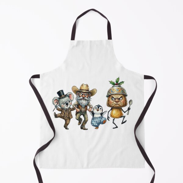 Item preview, The Fable Four - Quirky Illustrated Characters designed and sold by ArtisticDesignsbyLinda.