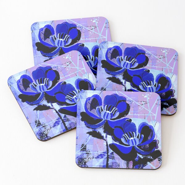 Item preview, Blue Flower Abstract designed and sold by ViaARTfactory.