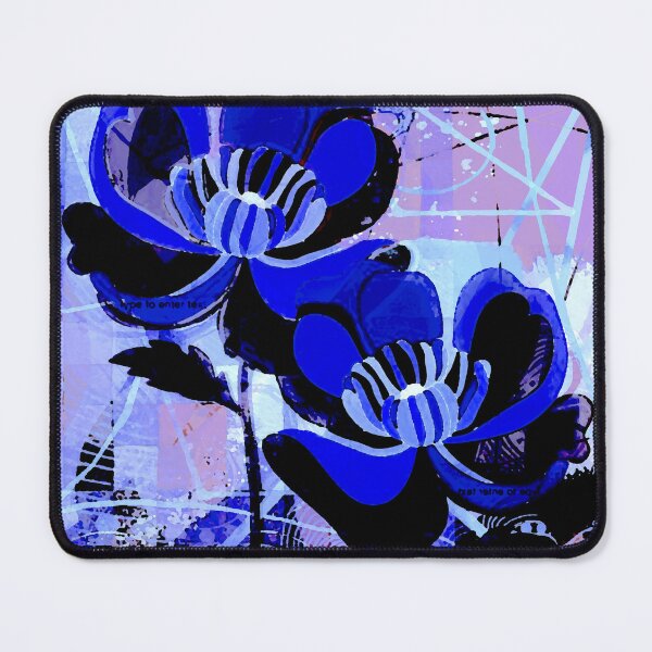 Item preview, Blue Flower Abstract designed and sold by ViaARTfactory.