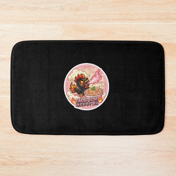 Item preview, Ultimate K-Spicy Noodle Challenge - Carbo Buldak Chicken Sticker designed and sold by K-Vibe Design Studio.