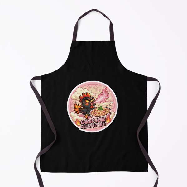 Item preview, Ultimate K-Spicy Noodle Challenge - Carbo Buldak Chicken Sticker designed and sold by K-Vibe Design Studio.