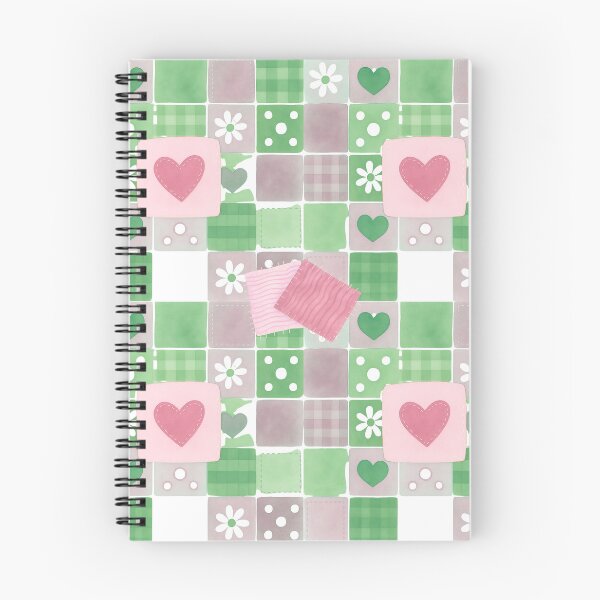 Item preview, Patchwork Hearts designed and sold by StuffWeMade.