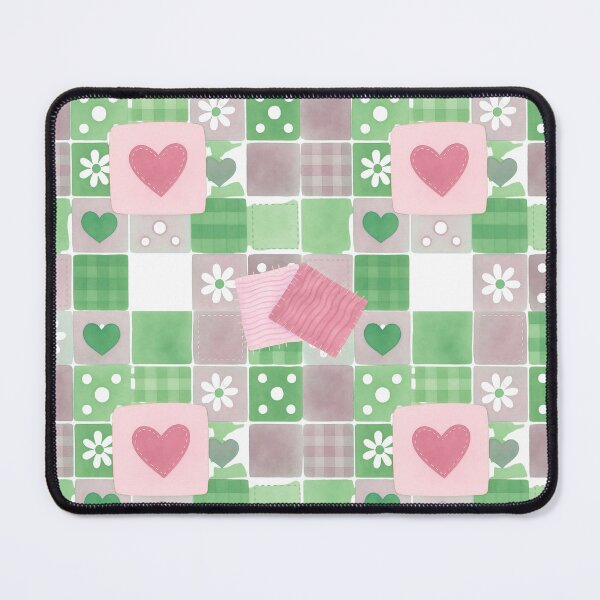Item preview, Patchwork Hearts designed and sold by StuffWeMade.