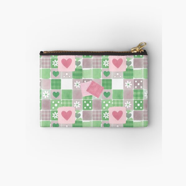 Item preview, Patchwork Hearts designed and sold by StuffWeMade.