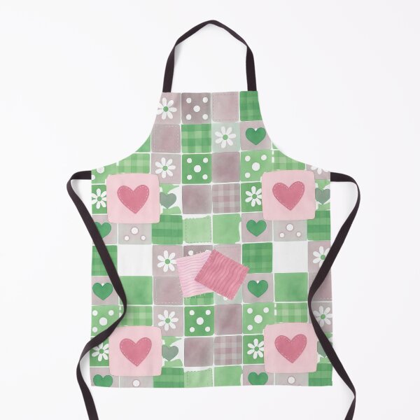 Item preview, Patchwork Hearts designed and sold by StuffWeMade.