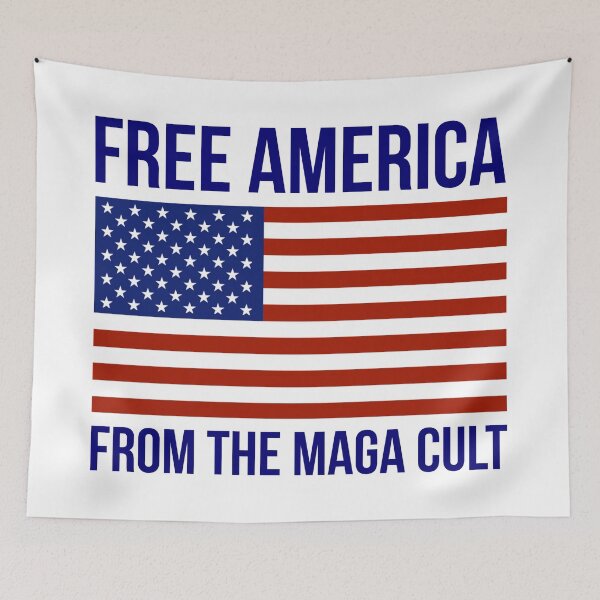 Item preview, Free America from the MAGA cult designed and sold by Rachel the Artist .