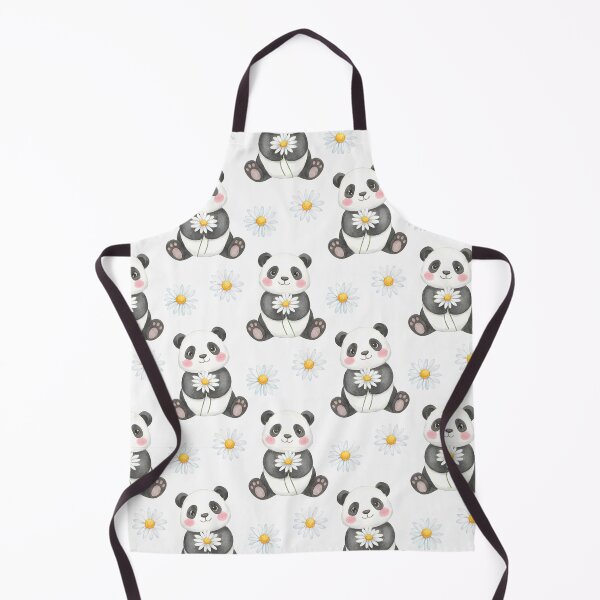 Item preview, Panda with daisy designed and sold by naragon4289.