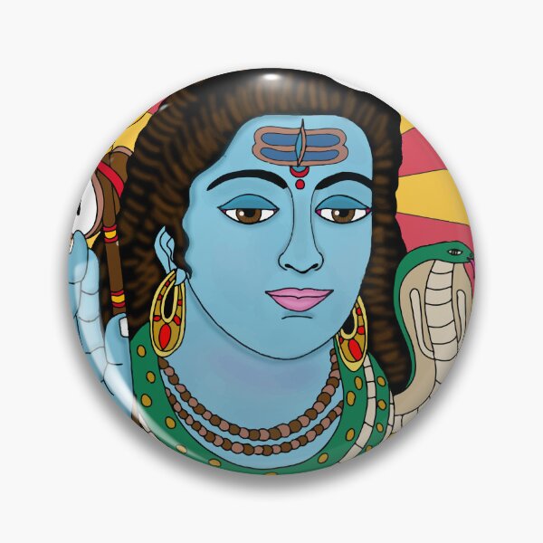 Item preview, Lord Shiva Divine Artwork – Cosmic Meditation Hindu God Design designed and sold by Harshit_Digital_Arts.