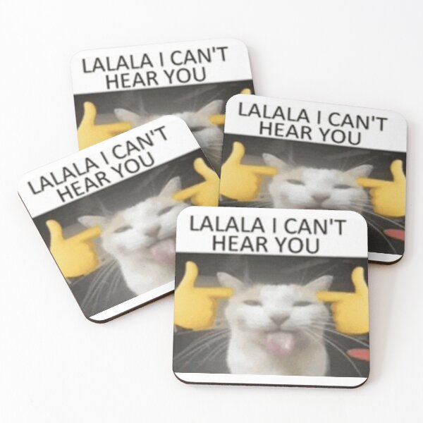 Item preview, lalala i cant hear you designed and sold by cloudzer0000.