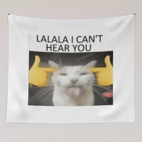 Item preview, lalala i cant hear you designed and sold by cloudzer0000.