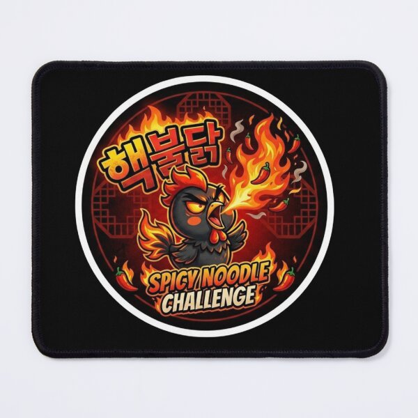 Item preview, Ultimate K-Spicy Noodle Challenge - Original Nuclear Buldak Sticker designed and sold by K-Vibe Design Studio.