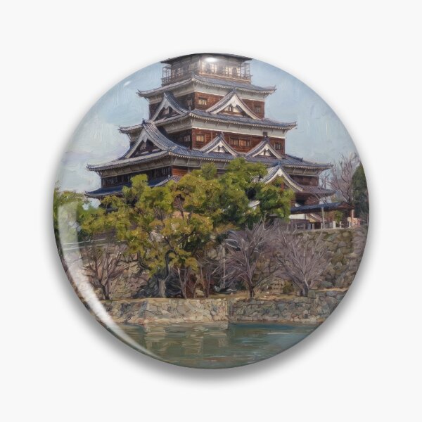 Item preview, Osaka Castle Across The Water designed and sold by WickerslackG.