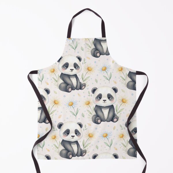 Item preview, Cute Panda with Daisy designed and sold by naragon4289.