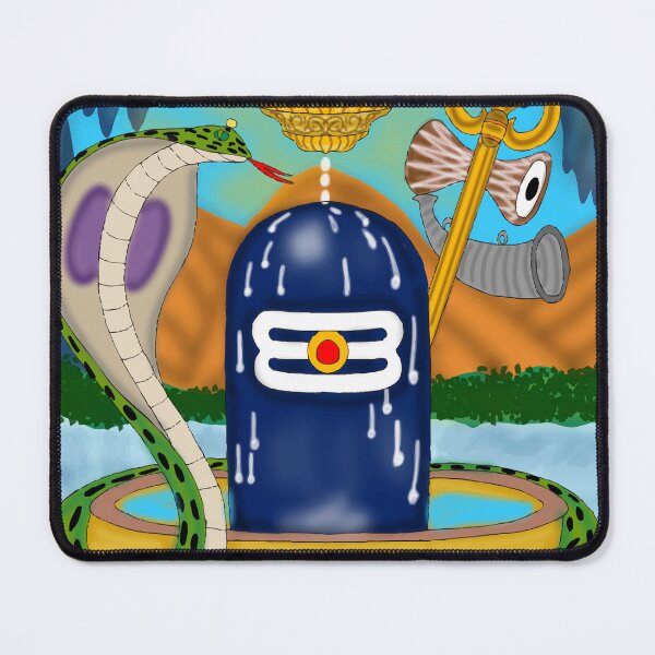 Item preview, Shivalinga Spiritual Art Design – Hindu God Mystic Illustration designed and sold by Harshit_Digital_Arts.