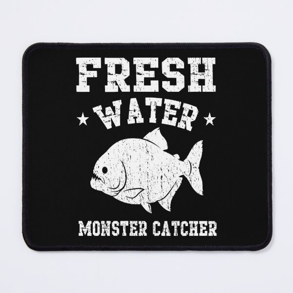 Item preview, Fresh Water Monster Catcher - Piranha Fishing Lakes and Remote Rivers Adventurer Angler designed and sold by Jt41.