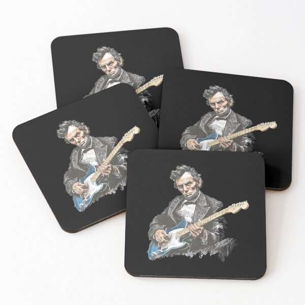 Item preview, Abraham Lincoln - Funny Abraham Lincoln Guitar, Vintage History Music, Abe Lincoln  Gift for Music Lover , 1776-2026 USA 250th Anniversary Vintage 4th of July designed and sold by Jeffasmooren.