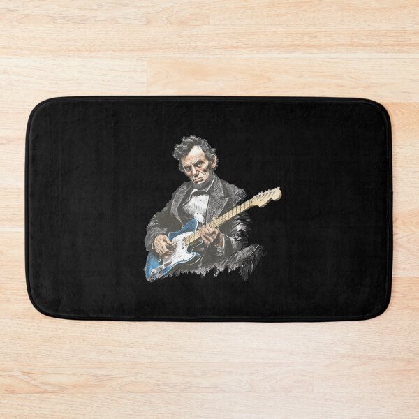 Item preview, Abraham Lincoln - Funny Abraham Lincoln Guitar, Vintage History Music, Abe Lincoln  Gift for Music Lover , 1776-2026 USA 250th Anniversary Vintage 4th of July designed and sold by Jeffasmooren.