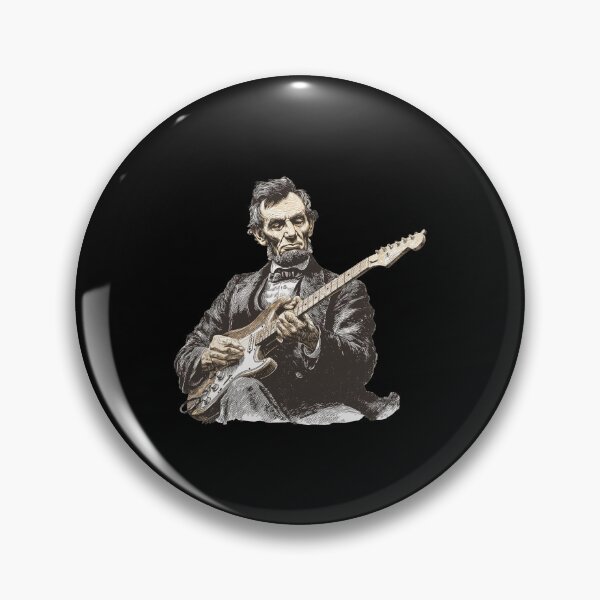 Item preview, Abraham Lincoln - Funny Abraham Lincoln Guitar, Vintage History Music, Abe Lincoln  Gift for Music Lover , 1776-2026 USA 250th Anniversary Vintage 4th of July designed and sold by Jeffasmooren.