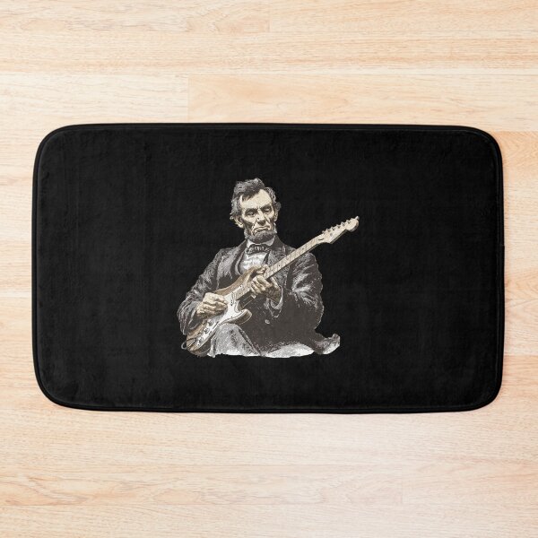 Item preview, Abraham Lincoln - Funny Abraham Lincoln Guitar, Vintage History Music, Abe Lincoln  Gift for Music Lover , 1776-2026 USA 250th Anniversary Vintage 4th of July designed and sold by Jeffasmooren.