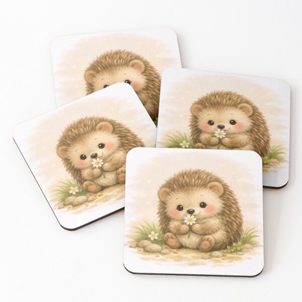 Item preview, Hedgehog – Soft Minimalist Animal Illustration designed and sold by NytasCraftHub.