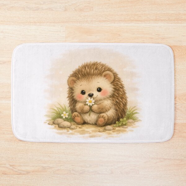 Item preview, Hedgehog – Soft Minimalist Animal Illustration designed and sold by NytasCraftHub.