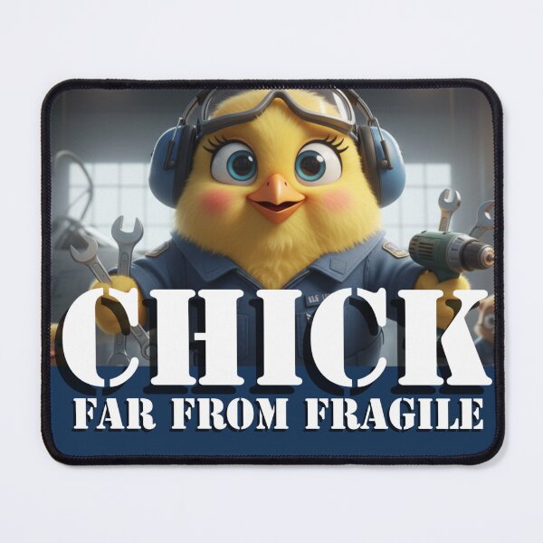 Item preview, Air Force Chick - Far From Fragile designed and sold by MyBottomShelf.