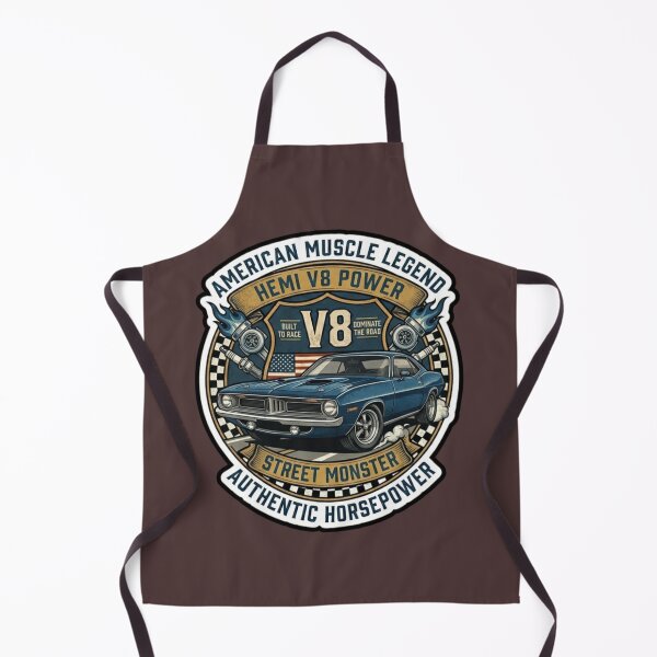 Item preview, Classic Street Monster Blue Muscle Car Sticker designed and sold by K-Vibe Design Studio.