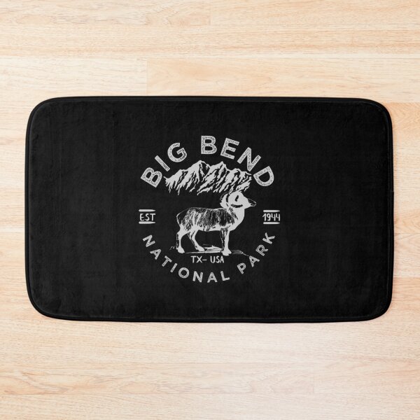 Item preview, Big Bend National Park - Big Bend National Park illustration - Rio Grande Texas   designed and sold by Jeffasmooren.