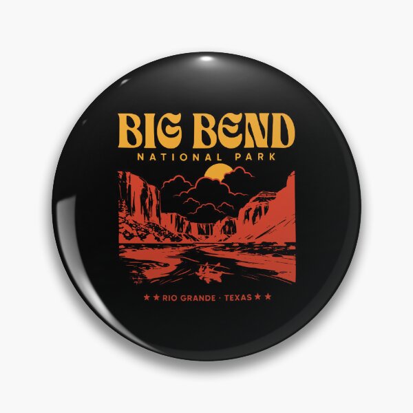 Item preview, Big Bend National Park - Big Bend National Park illustration - Rio Grande Texas   designed and sold by Jeffasmooren.