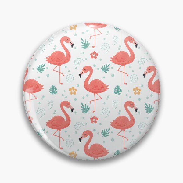 Item preview, Flamingo Seamless Pattern designed and sold by naragon4289.